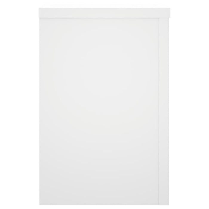 Suporturi de plante, 2 buc., alb, 20x20x30 cm, lemn prelucrat - WALTI WALTI