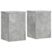 Suport de plante, 2 buc., gri beton, 20x20x30 cm lemn prelucrat - WALTI WALTI