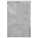 Suport de plante, 2 buc., gri beton, 20x20x30 cm lemn prelucrat - WALTI WALTI