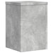 Suport de plante, 2 buc., gri beton, 20x20x30 cm lemn prelucrat - WALTI WALTI