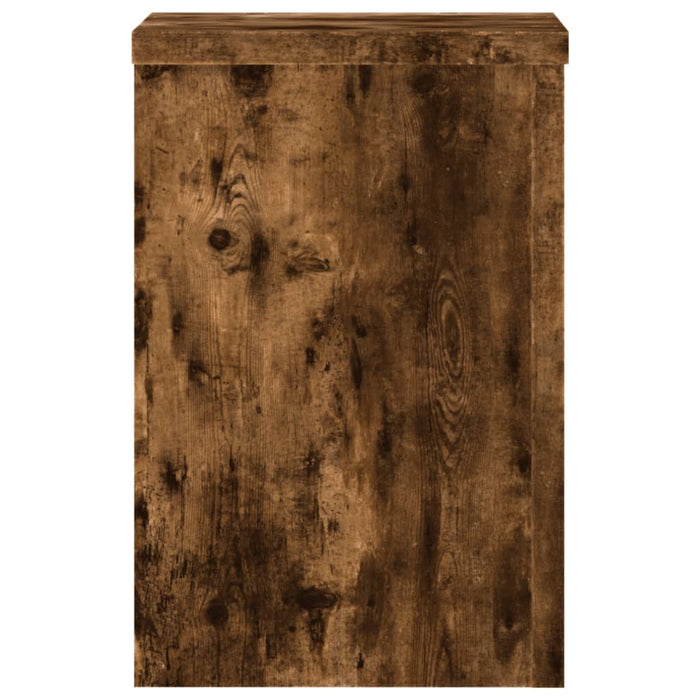 Suporturi de plante 2 buc. stejar fumuriu 20x20x30 cm lemn - WALTI WALTI