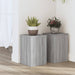 Suporturi de plante 2 buc. gri sonoma 20x20x30 lemn prelucrat - WALTI WALTI