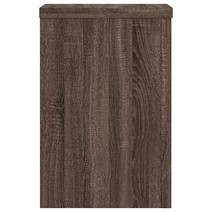 Suporturi de plante 2 buc. stejar maro 20x20x30cm lemn compozit - WALTI WALTI