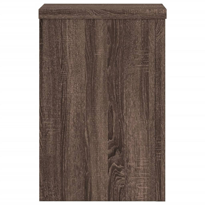 Suporturi de plante 2 buc. stejar maro 20x20x30cm lemn compozit - WALTI WALTI
