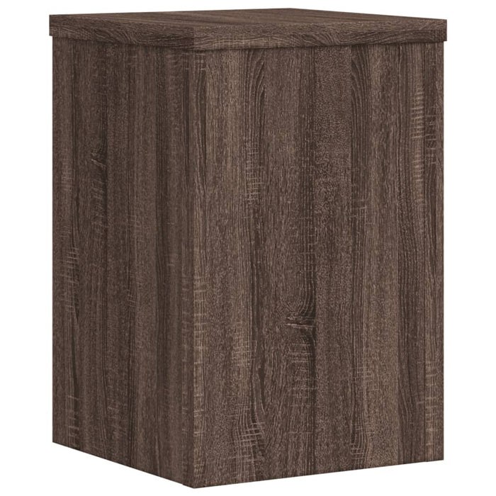 Suporturi de plante 2 buc. stejar maro 20x20x30cm lemn compozit - WALTI WALTI