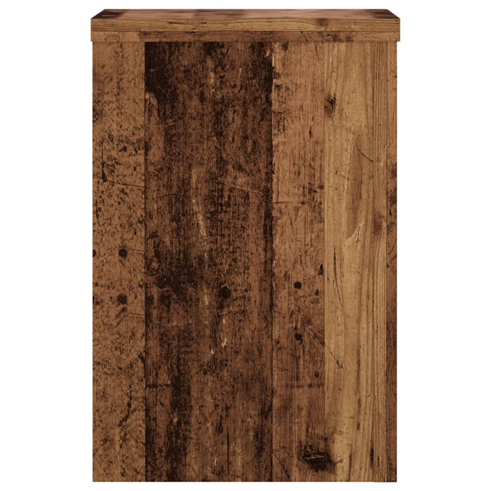 Suporturi de plante 2 buc. lemn vechi 20x20x30cm lemn prelucrat - WALTI WALTI