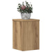 Suporturi de plante, 2 buc., stejar artizanal, 20x20x30cm, lemn - WALTI WALTI