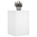 Suporturi de plante, 2 buc., alb, 25x25x35 cm, lemn prelucrat - WALTI WALTI