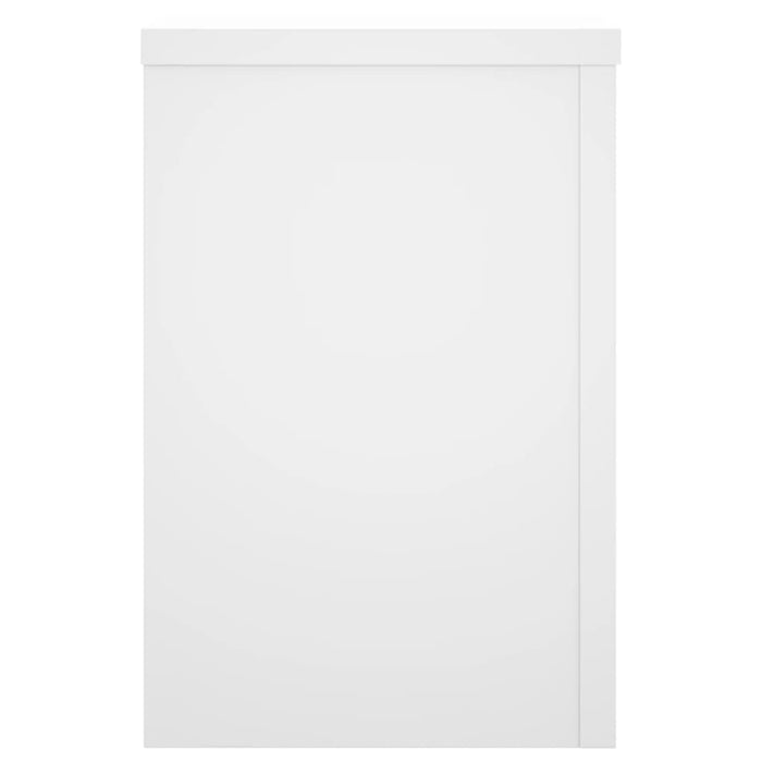 Suporturi de plante, 2 buc., alb, 25x25x35 cm, lemn prelucrat - WALTI WALTI