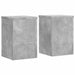 Suport de plante, 2 buc., gri beton, 25x25x35 cm lemn prelucrat - WALTI WALTI