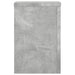 Suport de plante, 2 buc., gri beton, 25x25x35 cm lemn prelucrat - WALTI WALTI