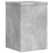 Suport de plante, 2 buc., gri beton, 25x25x35 cm lemn prelucrat - WALTI WALTI