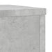 Suport de plante, 2 buc., gri beton, 25x25x35 cm lemn prelucrat - WALTI WALTI