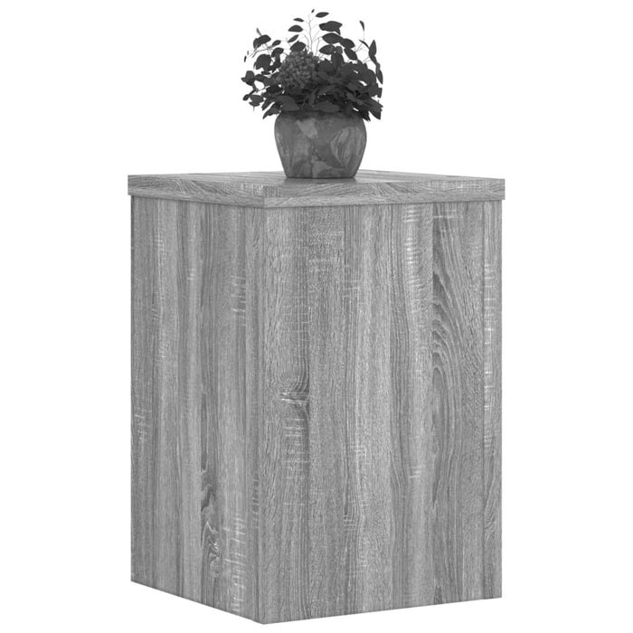 Suporturi de plante 2 buc. gri sonoma 25x25x35cm lemn prelucrat - WALTI WALTI