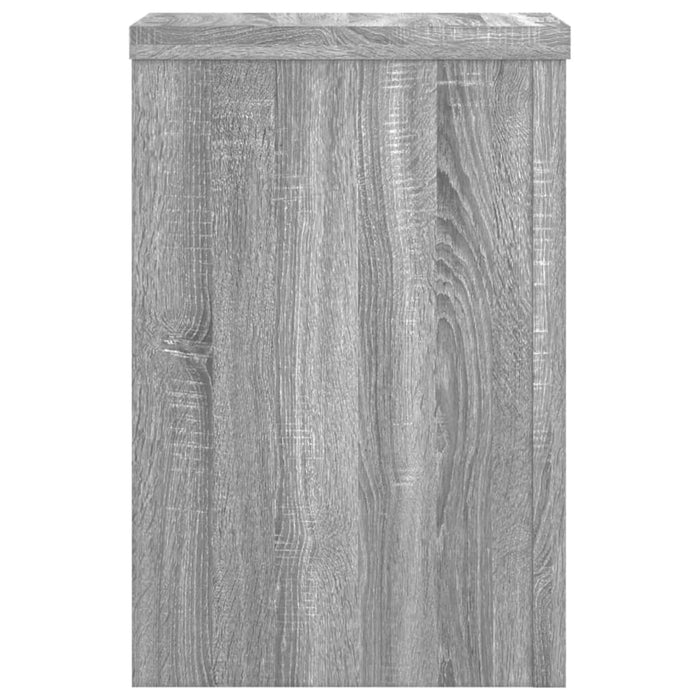 Suporturi de plante 2 buc. gri sonoma 25x25x35cm lemn prelucrat - WALTI WALTI