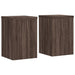 Suporturi de plante 2 buc. stejar maro 25x25x35cm lemn compozit - WALTI WALTI