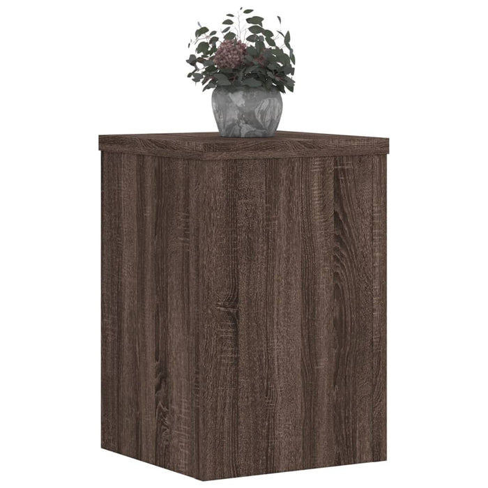 Suporturi de plante 2 buc. stejar maro 25x25x35cm lemn compozit - WALTI WALTI