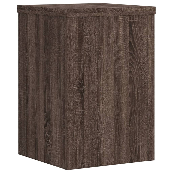 Suporturi de plante 2 buc. stejar maro 25x25x35cm lemn compozit - WALTI WALTI