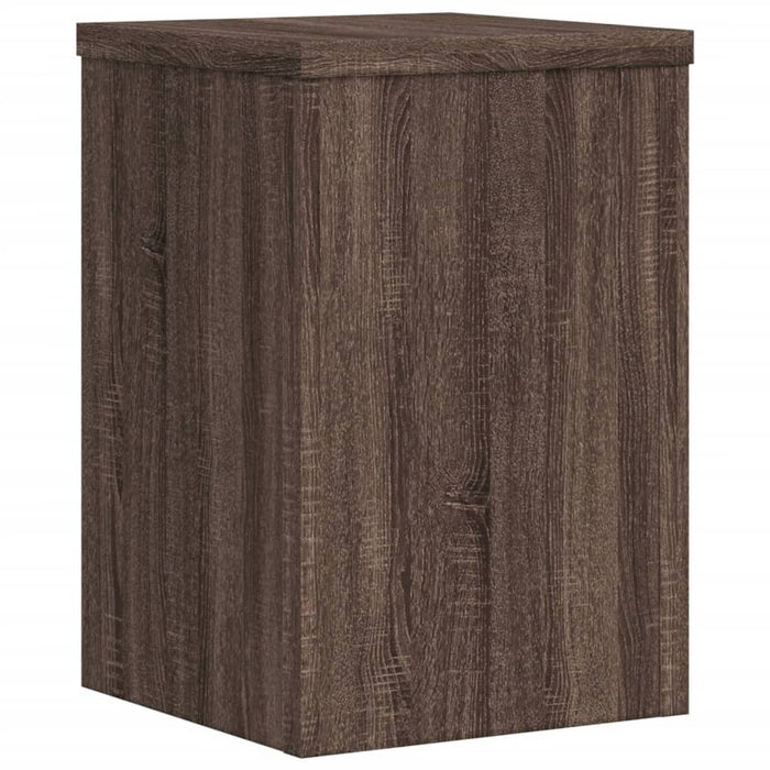 Suporturi de plante 2 buc. stejar maro 25x25x35cm lemn compozit - WALTI WALTI