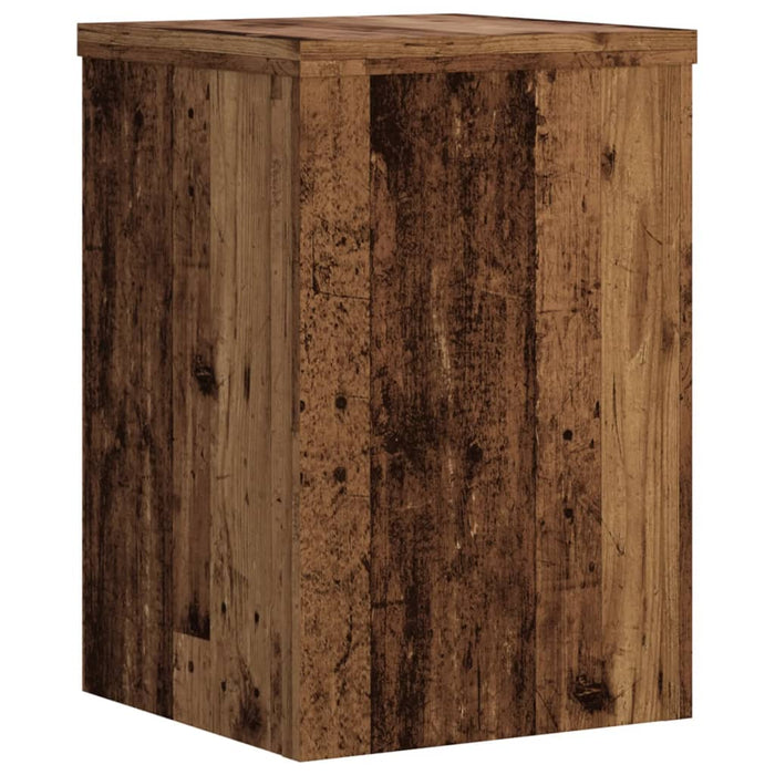Suporturi de plante 2 buc. lemn vechi 25x25x35cm lemn prelucrat - WALTI WALTI