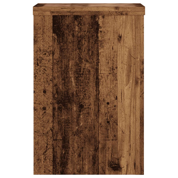 Suporturi de plante 2 buc. lemn vechi 25x25x35cm lemn prelucrat - WALTI WALTI