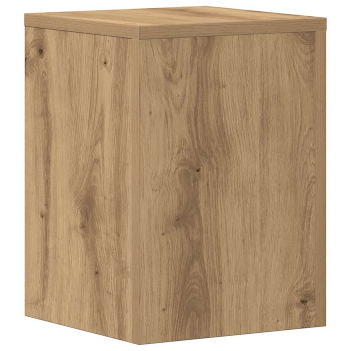 Suporturi de plante, 2 buc., stejar artizanal, 25x25x35cm, lemn - WALTI WALTI