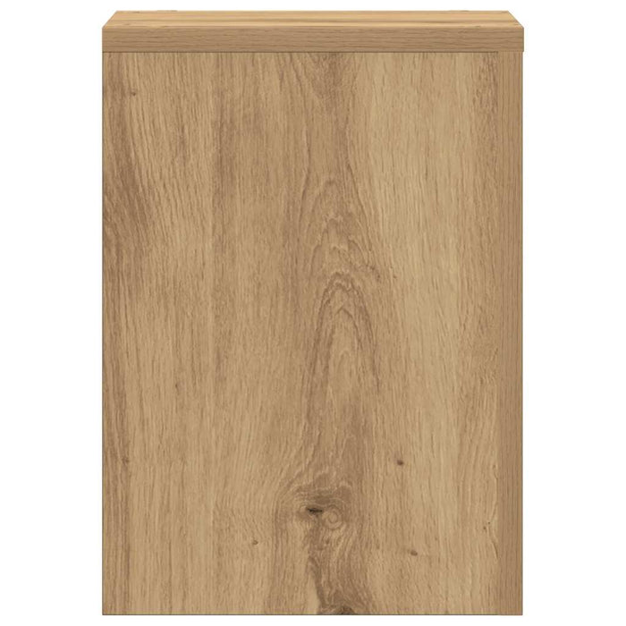 Suporturi de plante, 2 buc., stejar artizanal, 25x25x35cm, lemn - WALTI WALTI
