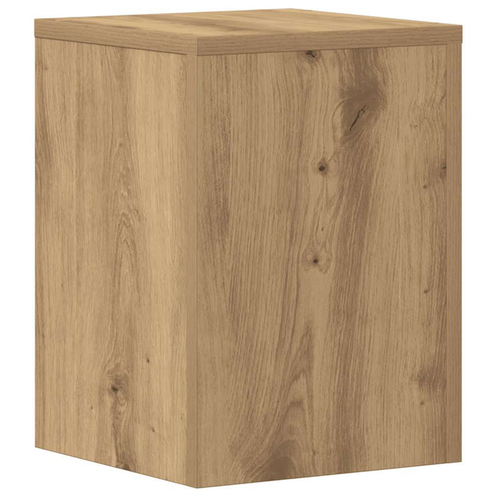 Suporturi de plante, 2 buc., stejar artizanal, 25x25x35cm, lemn - WALTI WALTI