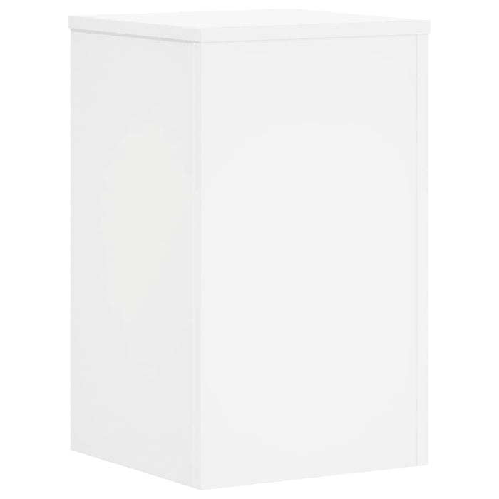 Suporturi de plante, 2 buc., alb, 30x30x50 cm, lemn prelucrat - WALTI WALTI