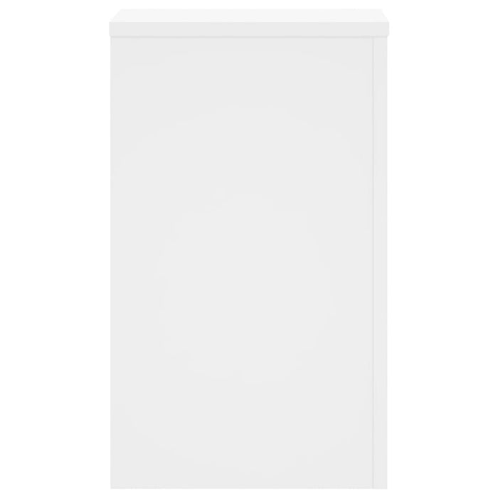 Suporturi de plante, 2 buc., alb, 30x30x50 cm, lemn prelucrat - WALTI WALTI