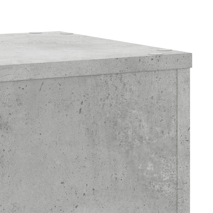 Suport de plante, 2 buc., gri beton, 30x30x50 cm lemn prelucrat - WALTI WALTI
