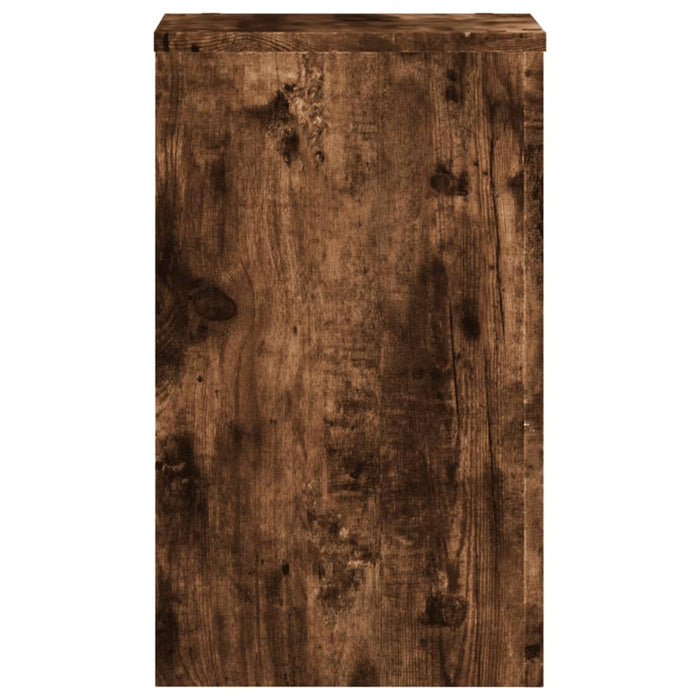 Suporturi de plante 2 buc. stejar fumuriu 30x30x50 cm lemn - WALTI WALTI