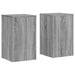 Suporturi plante 2 buc gri sonoma 30x30x50 cm lemn prelucrat - WALTI WALTI