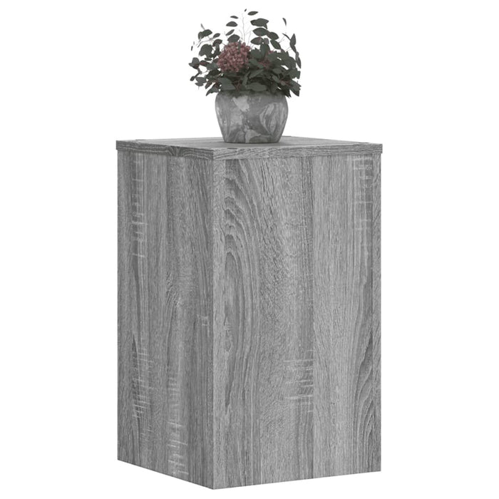 Suporturi plante 2 buc gri sonoma 30x30x50 cm lemn prelucrat - WALTI WALTI