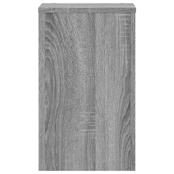 Suporturi plante 2 buc gri sonoma 30x30x50 cm lemn prelucrat - WALTI WALTI