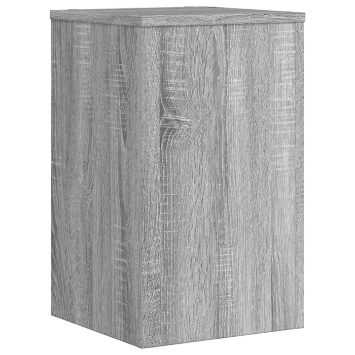 Suporturi plante 2 buc gri sonoma 30x30x50 cm lemn prelucrat - WALTI WALTI