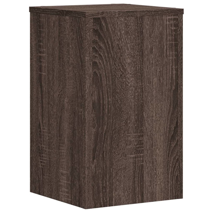 Suport de plante 2buc. stejar maro 30x30x50cm lemn prelucrat - WALTI WALTI