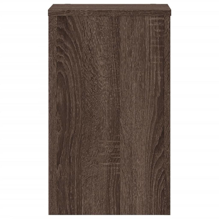 Suport de plante 2buc. stejar maro 30x30x50cm lemn prelucrat - WALTI WALTI