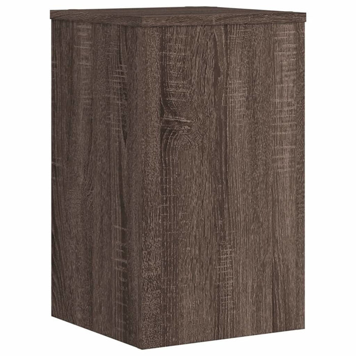 Suport de plante 2buc. stejar maro 30x30x50cm lemn prelucrat - WALTI WALTI