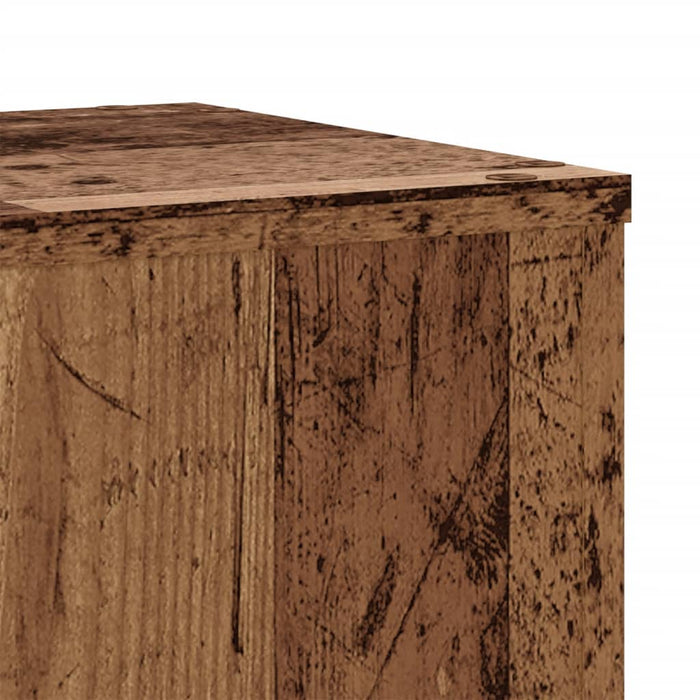 Suporturi de plante 2 buc lemn vechi 30x30x50cm lemn prelucrat - WALTI WALTI