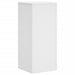 Suporturi de plante, 2 buc., alb, 30x30x70 cm, lemn prelucrat - WALTI WALTI