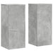Suport de plante, 2 buc., gri beton, 30x30x70 cm lemn prelucrat - WALTI WALTI