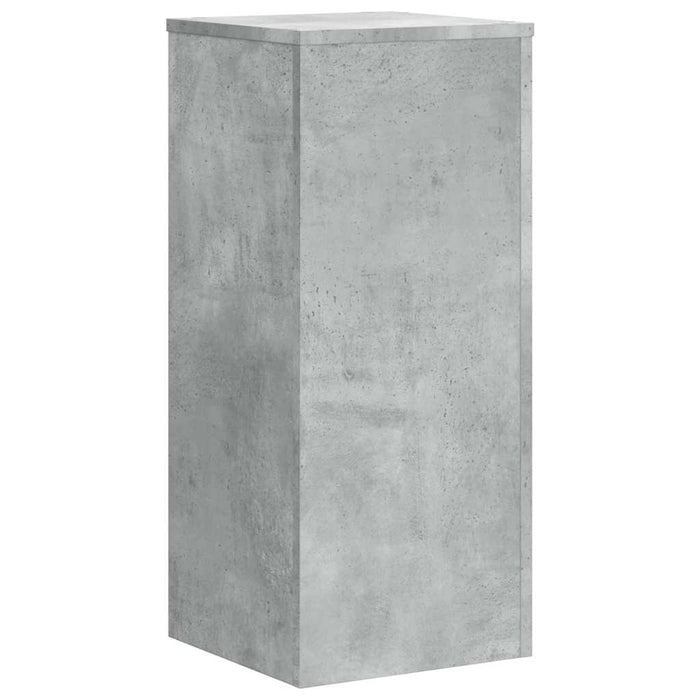 Suport de plante, 2 buc., gri beton, 30x30x70 cm lemn prelucrat - WALTI WALTI
