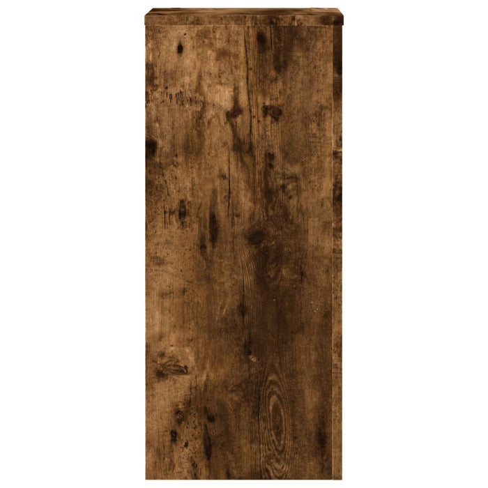 Suporturi de plante, 2 buc., stejar fumuriu, 30x30x70 cm - WALTI WALTI
