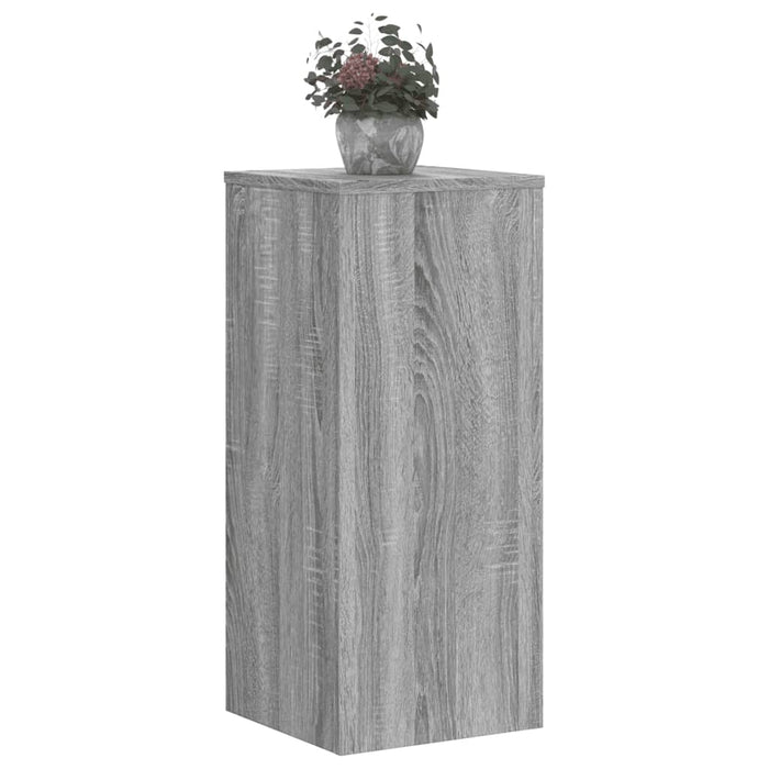 Suporturi de plante 2 buc. gri sonoma 30x30x70cm lemn prelucrat - WALTI WALTI