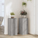 Suporturi de plante 2 buc. gri sonoma 30x30x70cm lemn prelucrat - WALTI WALTI
