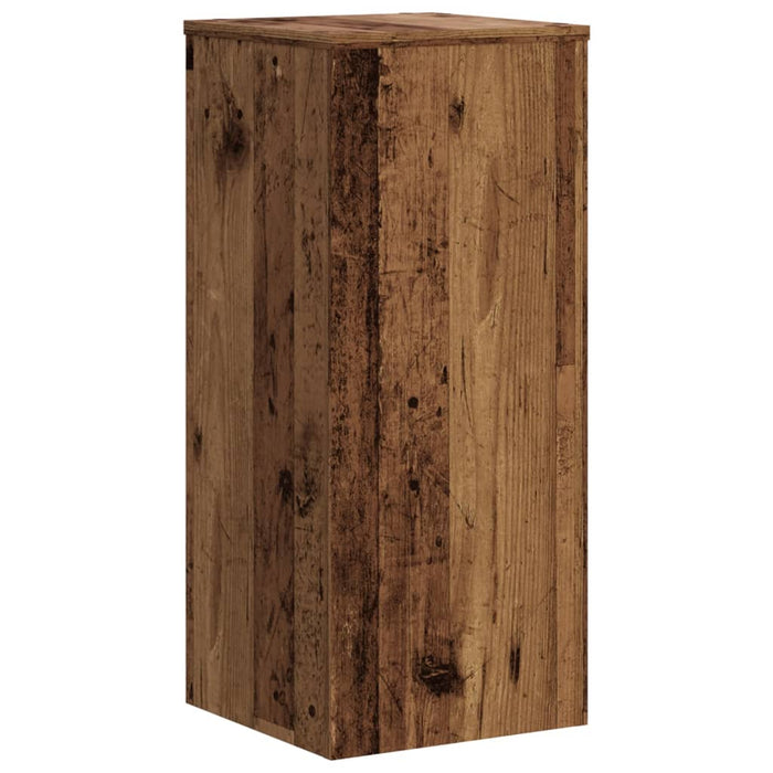 Suporturi de plante 2 buc. lemn vechi 30x30x70cm lemn prelucrat - WALTI WALTI