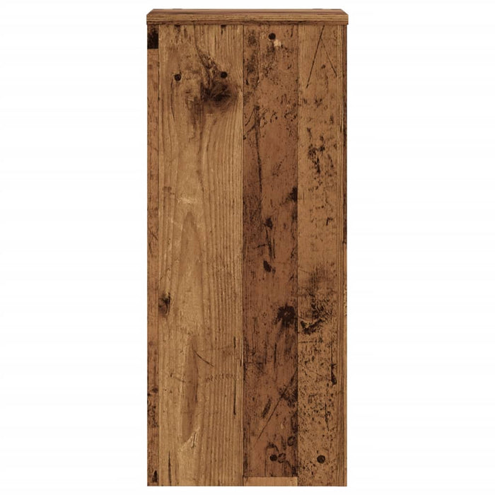 Suporturi de plante 2 buc. lemn vechi 30x30x70cm lemn prelucrat - WALTI WALTI