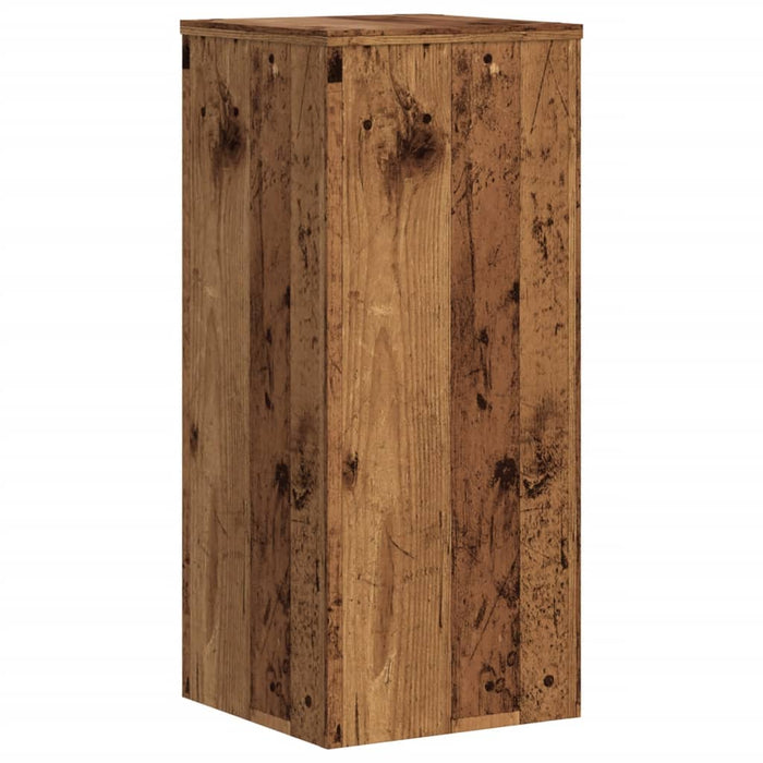 Suporturi de plante 2 buc. lemn vechi 30x30x70cm lemn prelucrat - WALTI WALTI