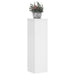 Suporturi de plante, 2 buc., alb, 17x17x60 cm, lemn prelucrat - WALTI WALTI